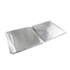 Теплоотражающее полотно 100х120см, silver