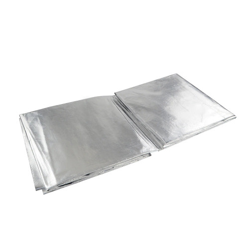 Теплоотражающее полотно 100х120см, silver