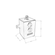 Маслоуловитель TurboWorks с фильтром, 2л