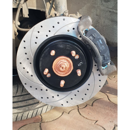 Тормозные диски Mikoda 0470S, BMW E60 348х36мм