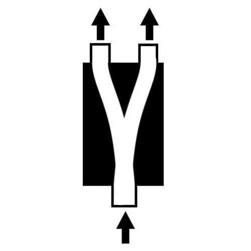 Резонатор TurboWorks, 63-57, 1-2, 355мм, 304SS 