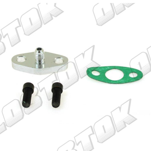 Фланец подачи масла, T3 T4 T04 GT40 GT55, AN4