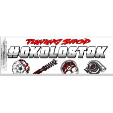 Стикер "#OKOLOSTOK TW"