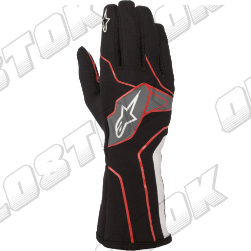 Перчатки Alpinestars Tech 1K v2, красные, XL размер 