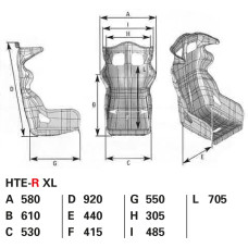 Ківш OMP HTE-R, XL