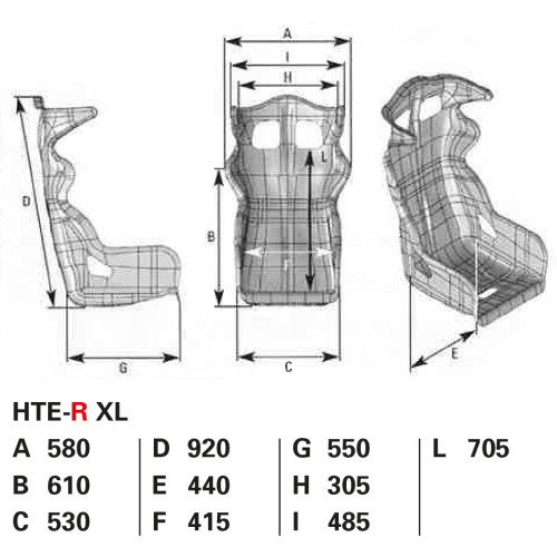 Ковш OMP HTE-R, XL