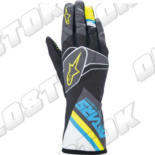 Рукавички Alpinestars Tech 1K Race v2 Graph, чорний/синій, розмір L