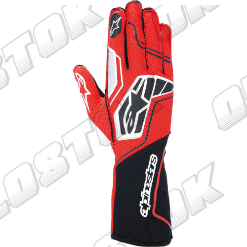 Перчатки Alpinestars Tech 1KX v4, черный/красный, L размер