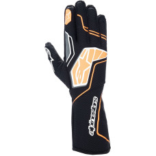 Перчатки Alpinestars Tech 1KX v4, черный/оранжевый, XXL размер