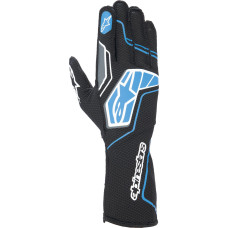 Перчатки Alpinestars Tech 1KX v4, черный/синий, XL размер
