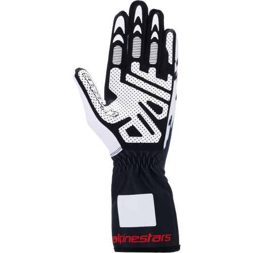 Перчатки Alpinestars Tech 1K v3, черный/белый, XL размер