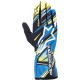Перчатки Alpinestars Tech 1K Race v2 Competition, желтый/синий, XL размер