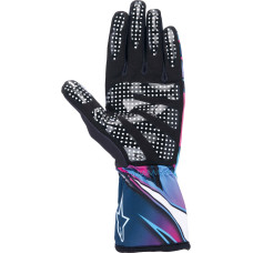 Перчатки Alpinestars Tech 1K Race v2 Competition, розовый/синий, XL размер