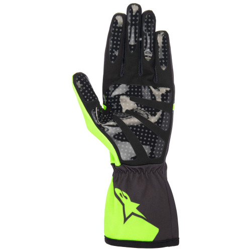 Рукавички Alpinestars Tech 1K Race v2 Corporate, чорний/зелений, XXL розмір