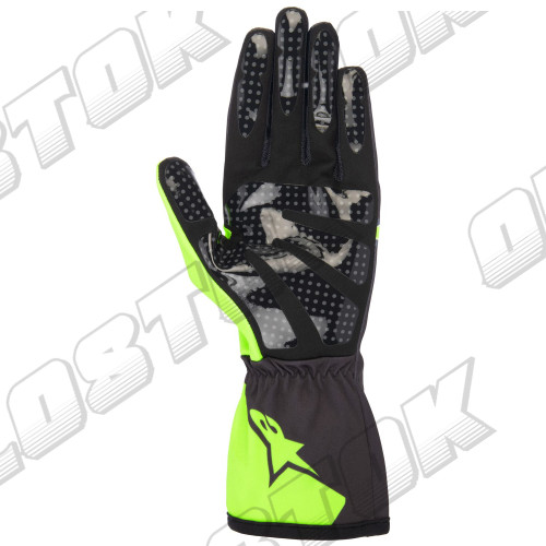 Рукавички Alpinestars Tech 1K Race v2 Corporate, чорний/зелений, розмір M