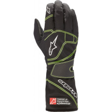 Перчатки Alpinestars Tempest v2 WP, черный/зеленый, M размер