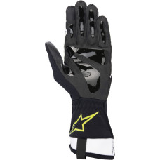 Перчатки Alpinestars Tech 1KX v3, белый/желтый, XXL размер