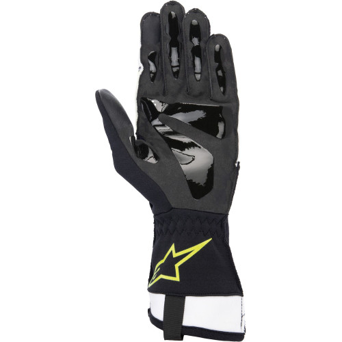 Перчатки Alpinestars Tech 1KX v3, белый/желтый, L размер