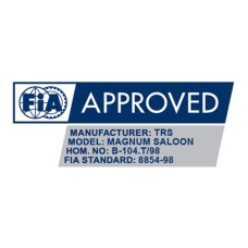 Ремни безопасности FIA, Sandtler 3" (76мм), фаст лок, чёрные