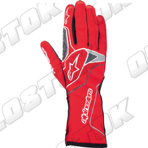 Перчатки Alpinestars Tech 1KX v3, черный/красный, XL размер