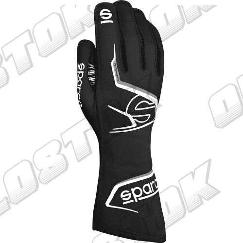 Перчатки Sparco Arrow K, черный/белый, 7 размер