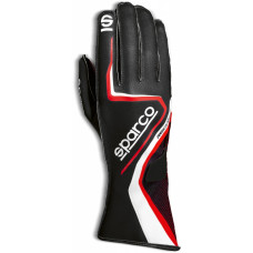 Перчатки Sparco Record, черный/красный, 9 размер