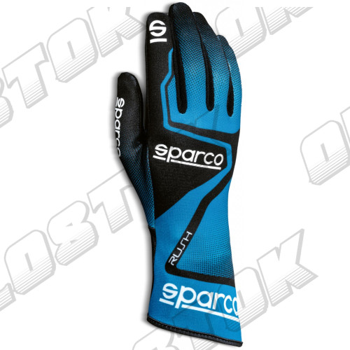 Перчатки Sparco Rush, синий, 10 размер