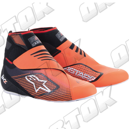 Ботинки Alpinestars Tech 1KZ v2, черный/оранжевый, 44 размер