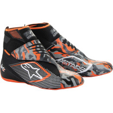 Ботинки Alpinestars Tech 1KZ v2, оранжевый/камуфляж, 43 размер