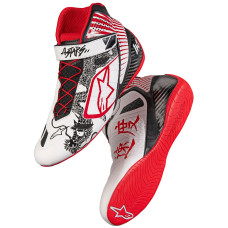 Ботинки Alpinestars Tech 1K KAZE Limited Edition, белый/красный, 43 размер