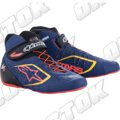 Ботинки Alpinestars Tech 1KX v2, синий/красный, 43 размер