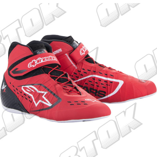 Ботинки Alpinestars Tech 1KX v2, черный/красный, 43 размер