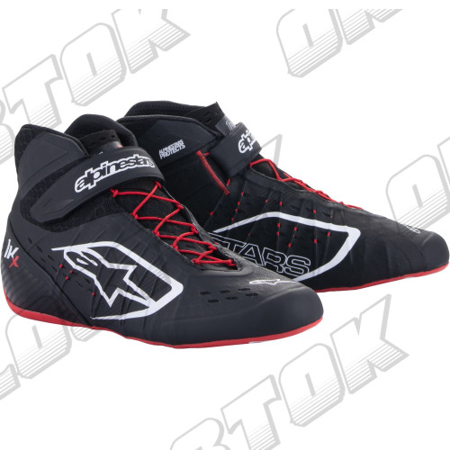 Ботинки Alpinestars Tech 1KX v2, черный/белый, 43 размер