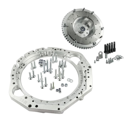 Переходная плита PMC + комплект сцепления STAGE 1, BMW V8 M62 - BMW M50 S50 M52 S52 M54 - 240mm / 9.45"