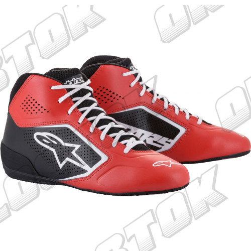 Ботинки Alpinestars Tech 1K Start v2, черный/красный, 45.5 размер