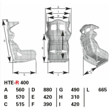 Ківш OMP HTE-R 400