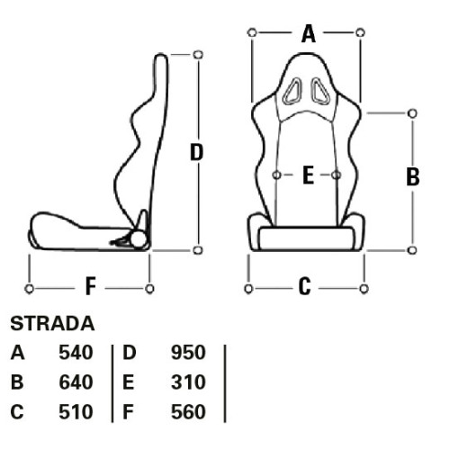 Напівківш OMP Strada