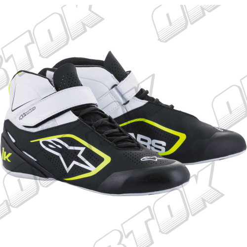 Ботинки Alpinestars Tech 1K v2, черный/желтый, 45 размер