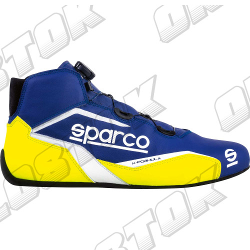 Ботинки Sparco K-Formula, синий/желтый, 45 размер