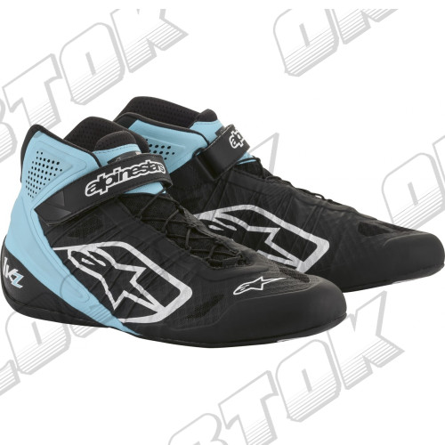 Ботинки Alpinestar Tech 1KZ, черный/голубой, 41 размер