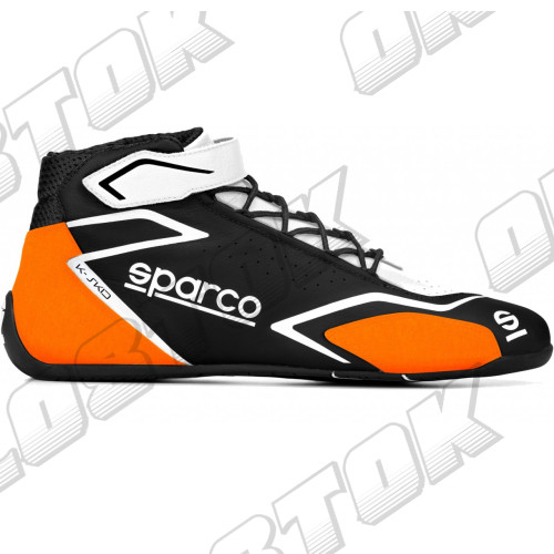 Черевики Sparco K-SKID, чорний/оранжевий, 38 розмір