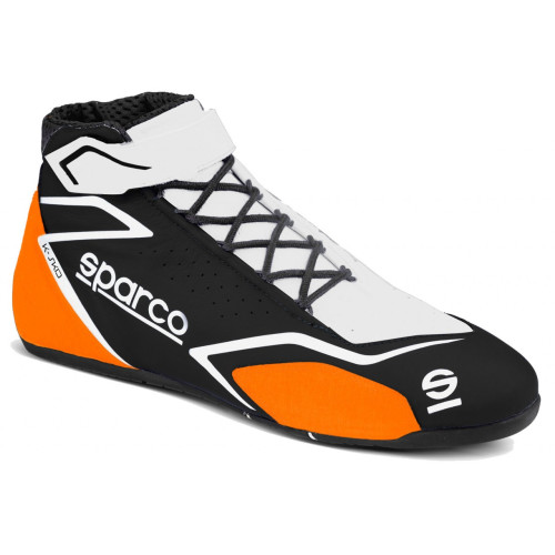 Черевики Sparco K-SKID, чорний/оранжевий, 38 розмір