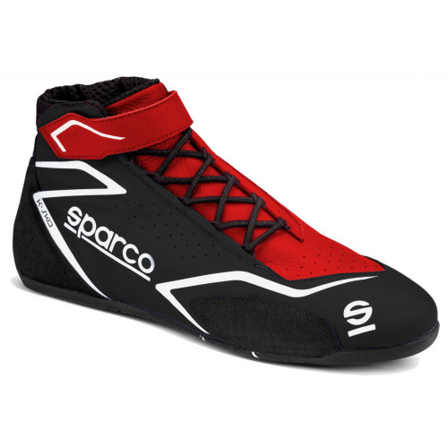 Черевики Sparco K-SKID, чорний/червоний, 38 розмір