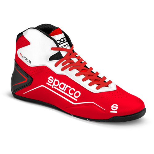 Ботинки Sparco K-POLE, красный/белый, 43 размер