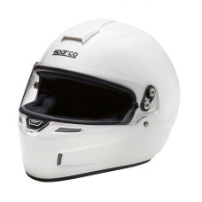 Шлем детский Sparco GP KF-4W CMR, белый, XS размер