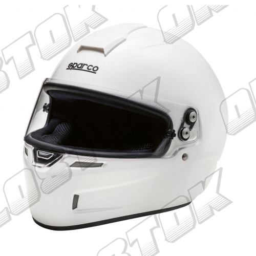 Шлем детский Sparco GP KF-4W CMR, белый, XS размер