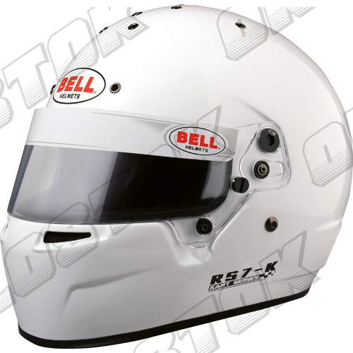 Шлем BELL RS7-K, белый, L (60-61) размер