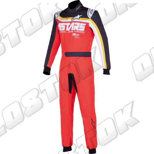 Комбінезон Alpinestars KMX9 v3 Graph 2, червоний/чорний, 58 розмір