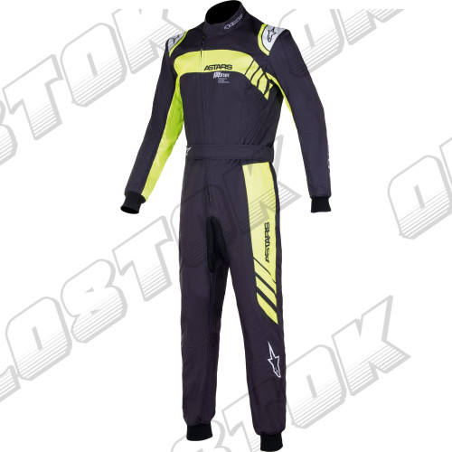 Комбінезон Alpinestars KMX9 v2 Graph 3, чорний/жовтий, 54 розмір