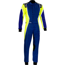 Комбинезон Sparco X-Light K, синий/желтый, 62 размер